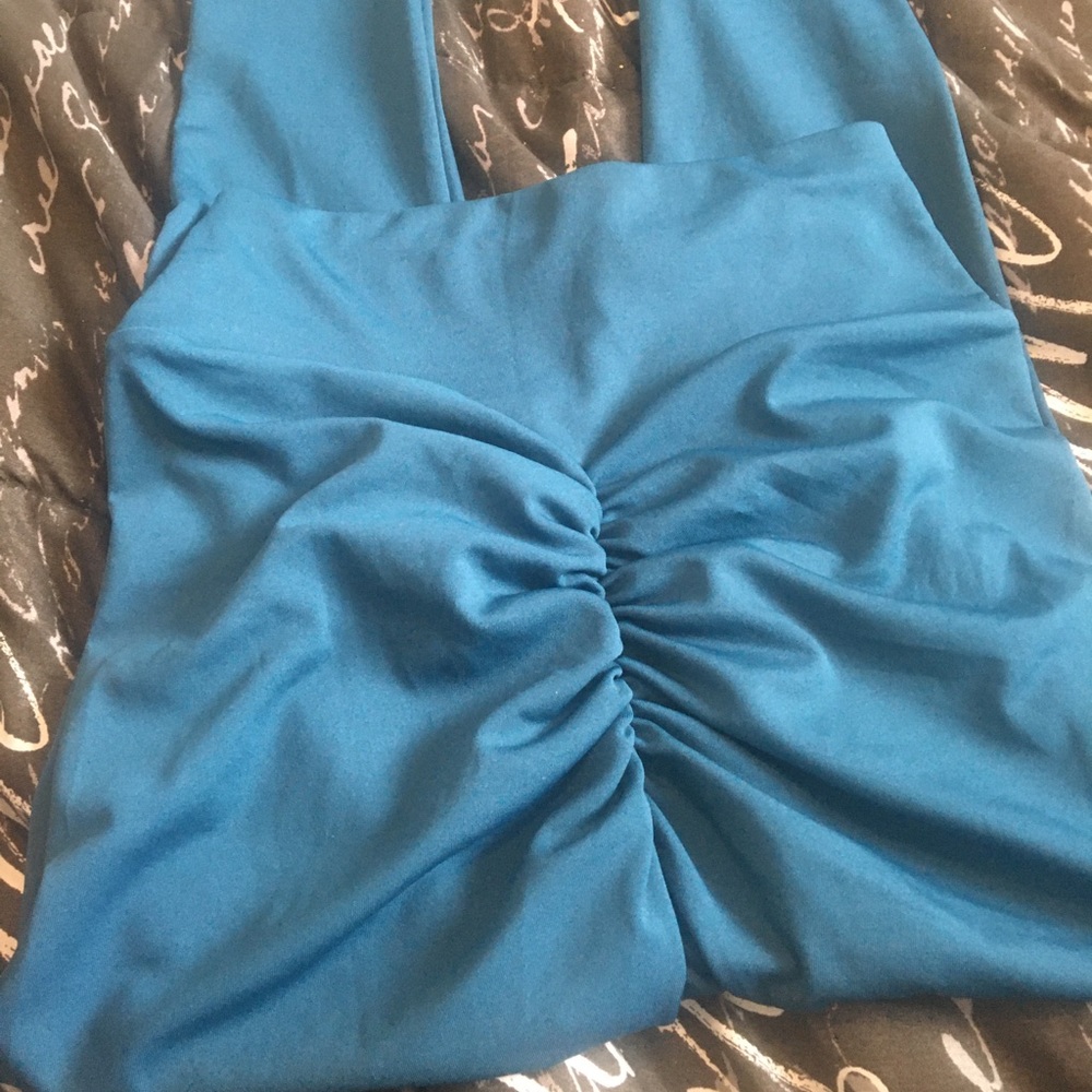 Blue brand new leggings size s/m